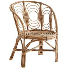 Madam Stolz Round Bamboo Stol - Lænestole Bambus Natural - 31456