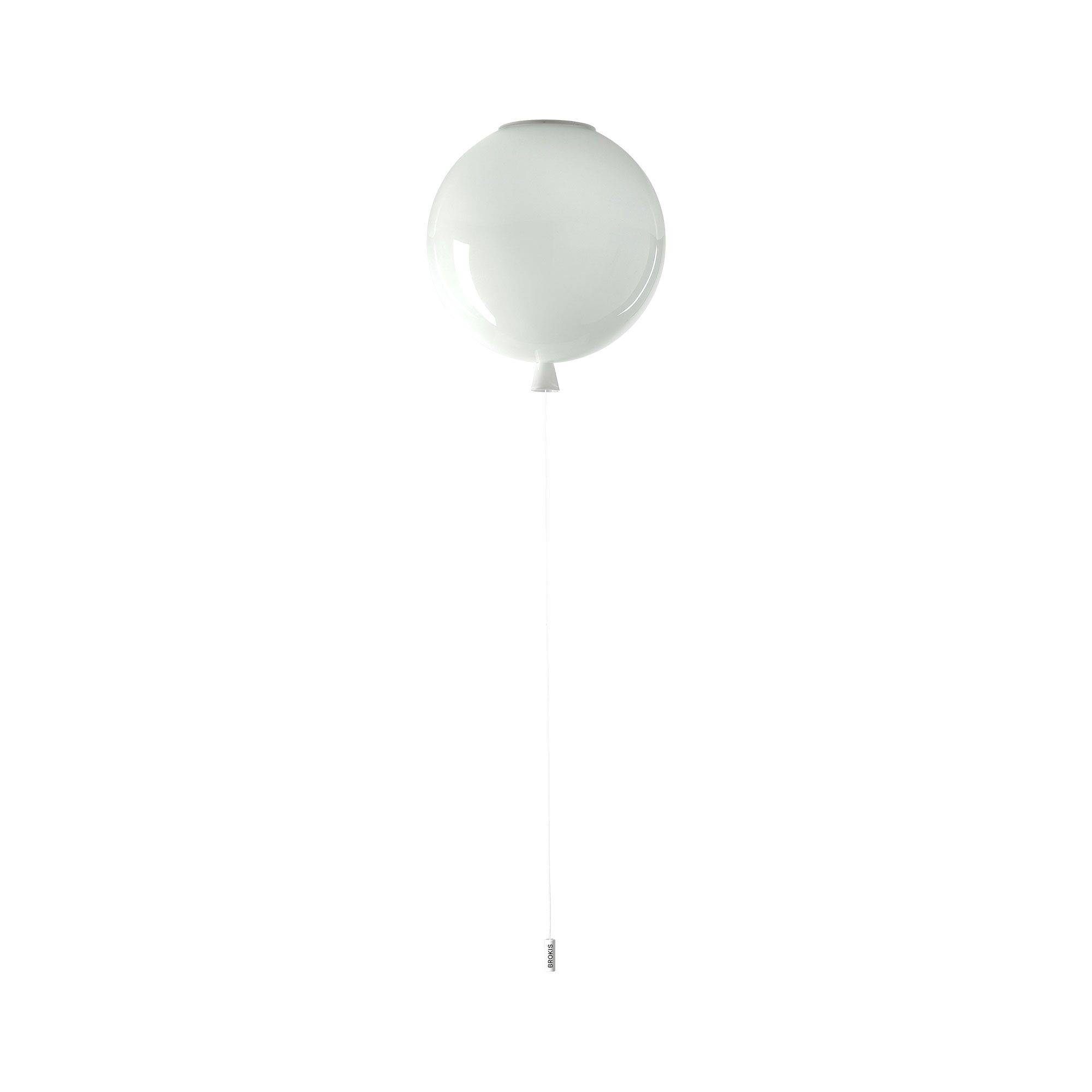 Memory 300 Loftlampe Hvid med Hvid Switch.