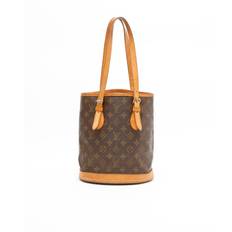 Louis Vuitton Monogram Bucket PM Bag - Brown