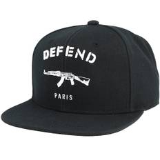 Defend Paris - Svart snapback Keps - Paris Black Snapback @ Hatstore