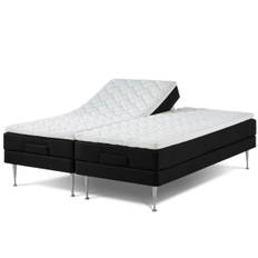 Lama First elevationsseng - 160x200cm - Sort - Medium og fast