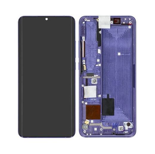 Xiaomi Mi Note 10 Lite Skärm med LCD-display Original - Lila