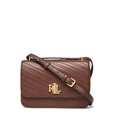 LAUREN RALPH LAUREN Stitched Nappa Leather Medium Sophee Bag |Brun |One Size