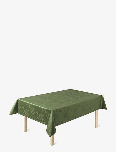 Kähler Hammershøi Poppy Damastduk 150x320 cm grön - Kökstextilier - GREEN / green