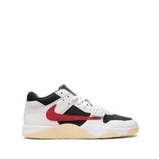 Jordan - x Travis Scott Jordan Jumpman Jack University Red sneakers - herr - gummi/Tyg/läder/Tyg - 9.5 - Vit