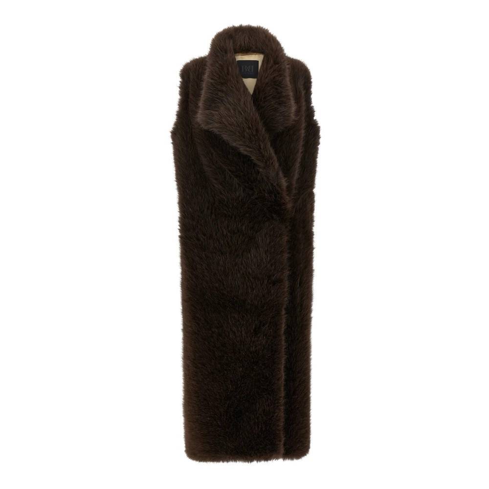 BB Couture - Bear Lång Fuskpäls Väst Jackor - Dam - S - Fuskpäls