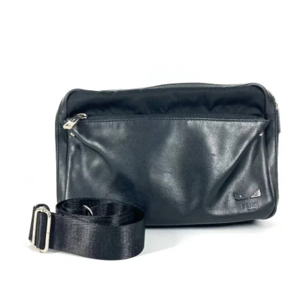 Fendi Vintage Pre-owned Laeder fendi-tasker - Vintage - Dame - Sort - ONE SIZE - Uld