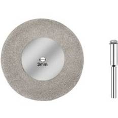 50/60mm diamantkapskivor &amp; borrkrona minicirkelsåg för roterande verktyg dremel stone blad länkstav blad tillbehör