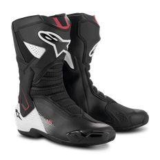 MC-Støvler Alpinestars SMX-6 V3, Sort/Hvid/Rød Graphic