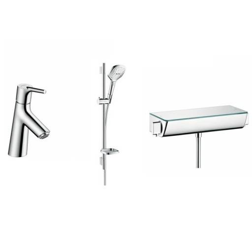 Hansgrohe 3-i-1 Luksus armaturpakke