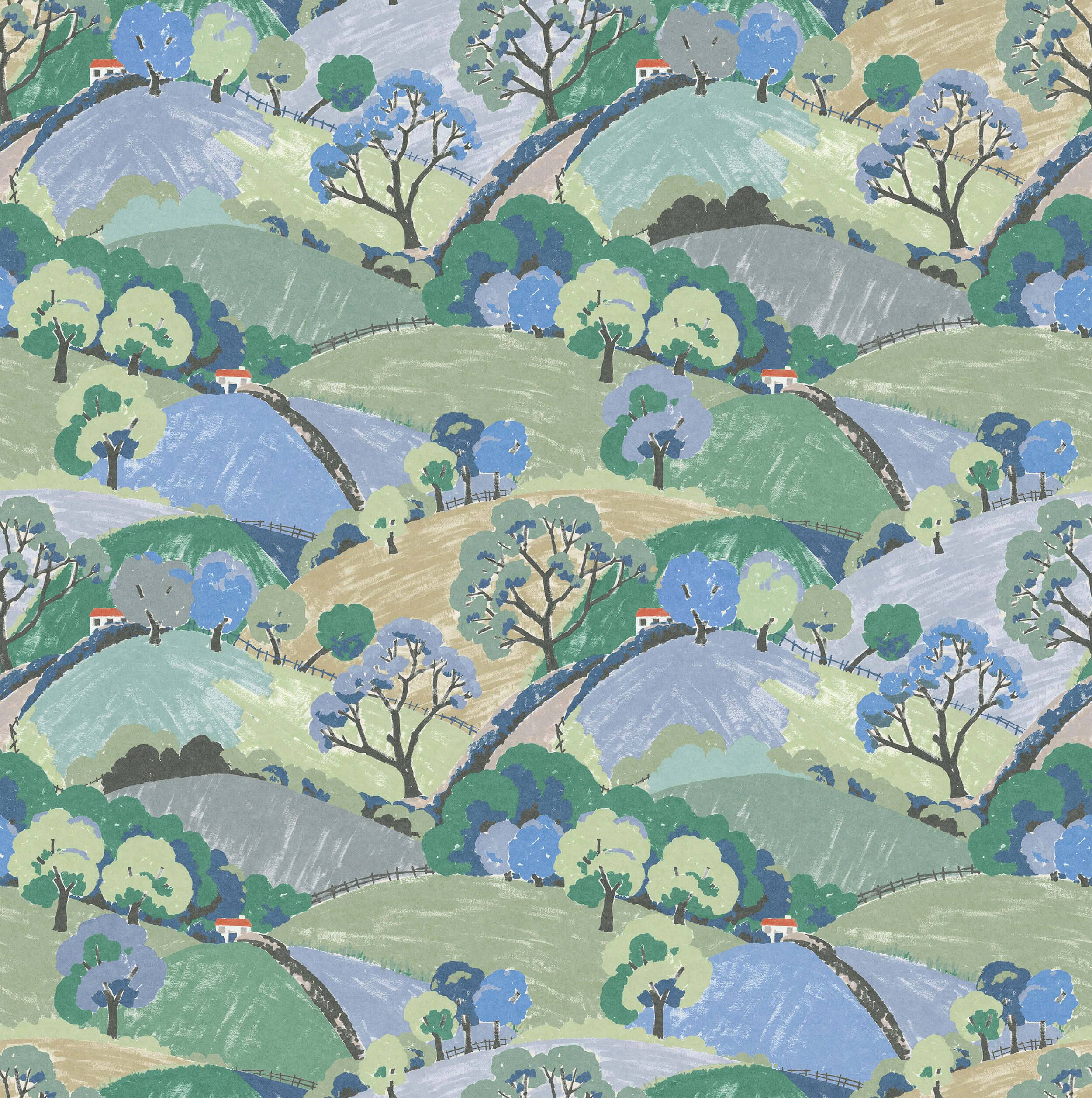 Boråstapeter - Hills and Trees