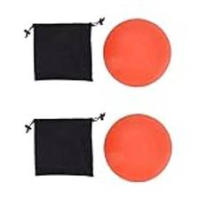 Golf Force Training Pedal, 2 Styck Golf Force Pads Orange Skicklighetsförbättring Förbättrad Kontroll Golf Putting Trainer Force Pedal för Nybörjare