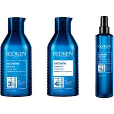 Redken Extreme Trio Shampoo + Conditioner 300 ml & Anti Snap 250ml - 850 ml