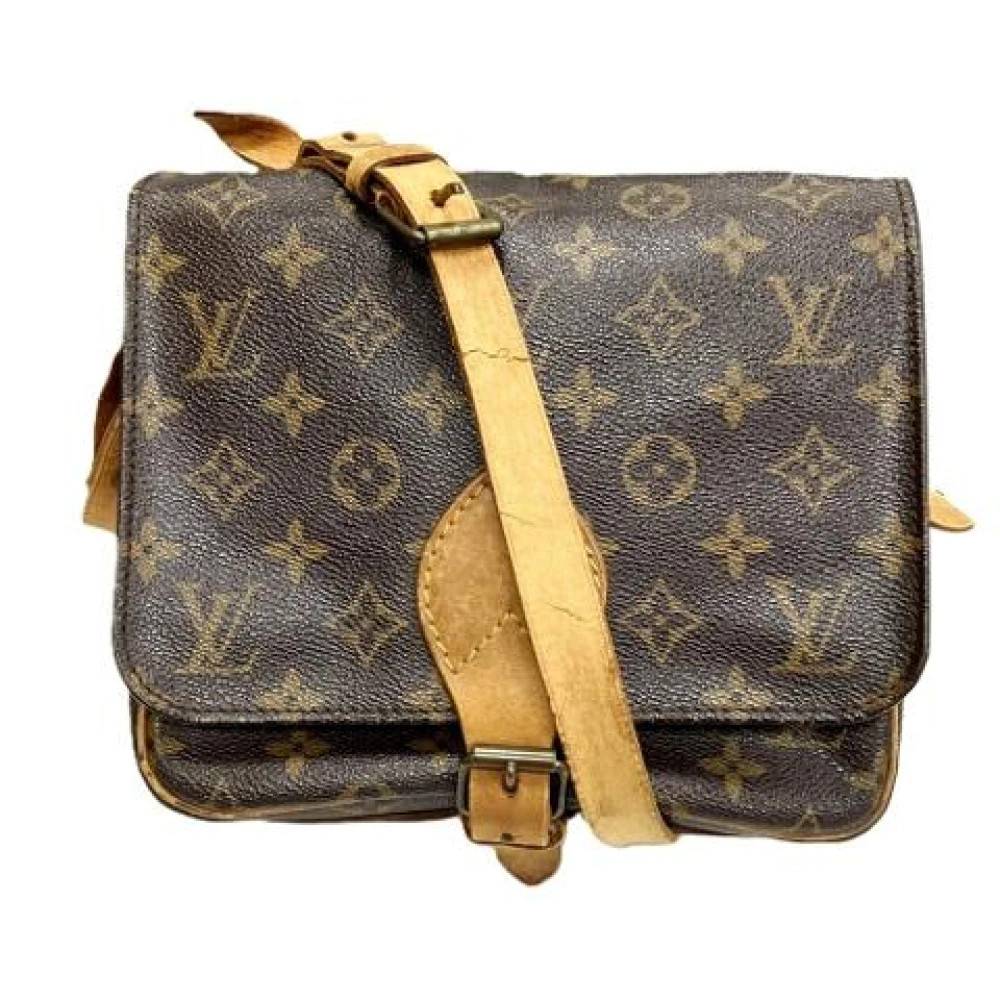 Louis Vuitton Vintage Pre-owned Vintage Monogram Skuldertaske - Vintage - Dame - Brun - ONE SIZE - Uld