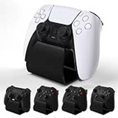 PlayVital Stand-AL Stöd för ps5 Fästen för ps4 Universal Stand Holder Metall för Xbox Series X/S, för Xbox One, Ställ för Switch Pro Controller - Svart