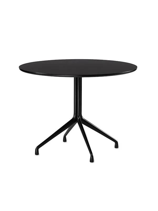 About a Table AAT20 Spisebord fra Hay Ø 80 x H 105 cm / Hvid pulverlakeret aluminium / Hvid laminat - Jacobsen Plus