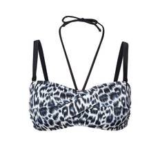Wiki Milos Bandeau bikini top, multi, Størrelse: 85C, Dame