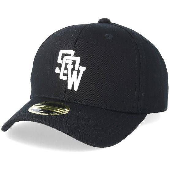 State Of Wow - Svart adjustable Keps - Kids Drop Baseball Cap Black Adjustable @ Hatstore