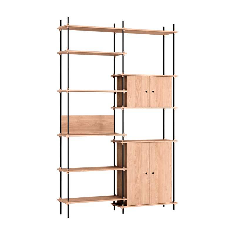 Moebe Shelving System s.255.2.I Eg/Sort