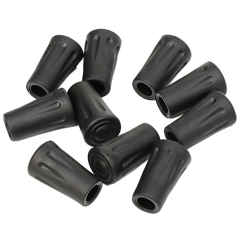 TEMU 10pcs Walking Stick Tips, Replacement Walking Stick End Caps Trekking Protectors