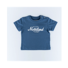 SQRTN GREAT NORRLAND KIDS T-SHIRT - DENIM BLUE