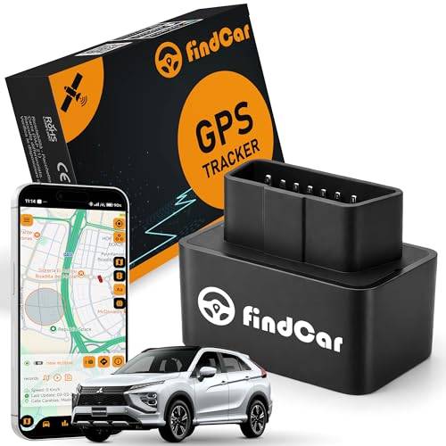 findCar - OBD Car GPS Tracker [GPS OBD]. Utan installation. Plats i realtid. Larm: Överhastighet, Stöldskydd och Geofence