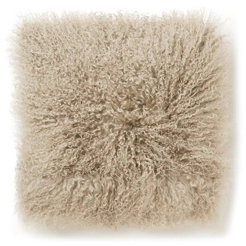 Skinnwille, Shansi kuddfodral 40x40 cm Taupe