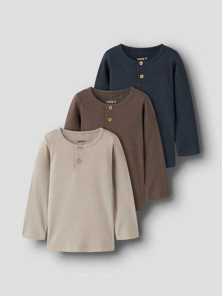 3-pak Ribstrik Top