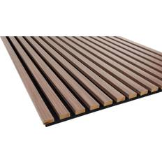 UNIKA akustikpanel, 25 mm, 244x60 cm, Valnød
