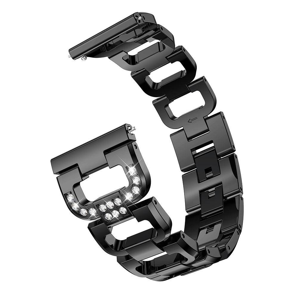 Garmin Forerunner 70 Lyxigt armband med glittrande stenar, Svart