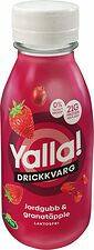 Drickkvarg Jordgubb/Granatäpple Yalla! Arla
