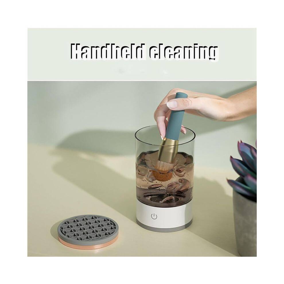 2X Cosmetic Brush Cleaner, Makeup Brush Cleaner, Electric Automatic Makeup Brush Cleaner