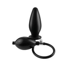 10 x 4,5 cm Anal Fantasy - Inflatable Silicone Plug black