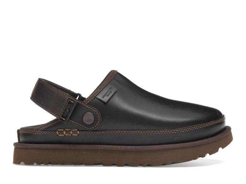 UGG Goldenstar Clog Leather Regen Ironwood (Women's) - 42 / Standard