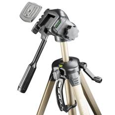 Walimex WT-3530 Basic-Tripod 3D-Panhead 146cm bronze