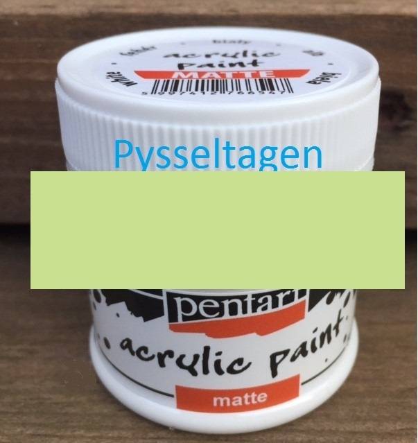 Pentart - Matte acrylic paints - Limetta 50ml