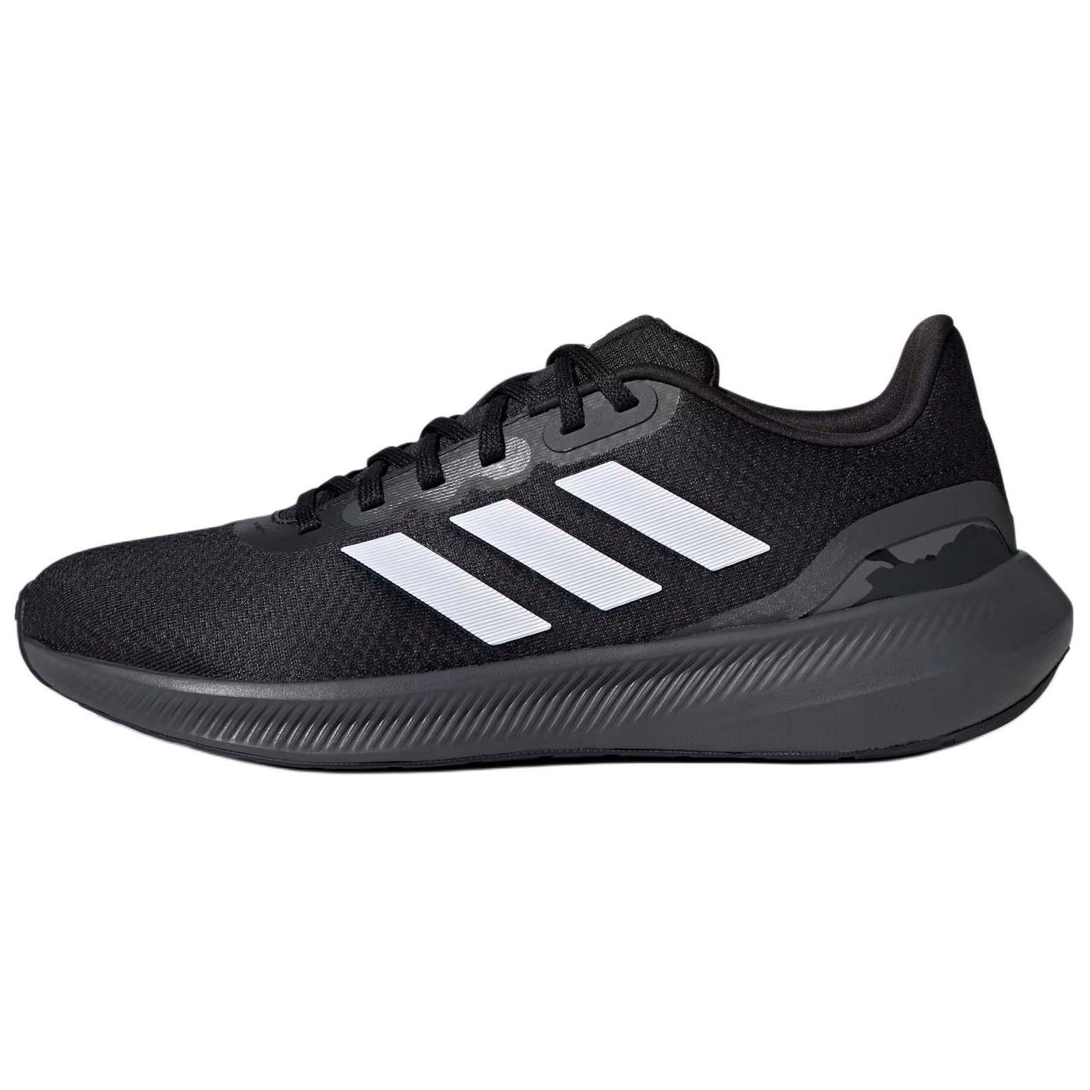 Adidas Runfalcon 3.0 Black Camo Men Sneakers Core-Black Cloud-White Grey-Five IE0742 41⅓