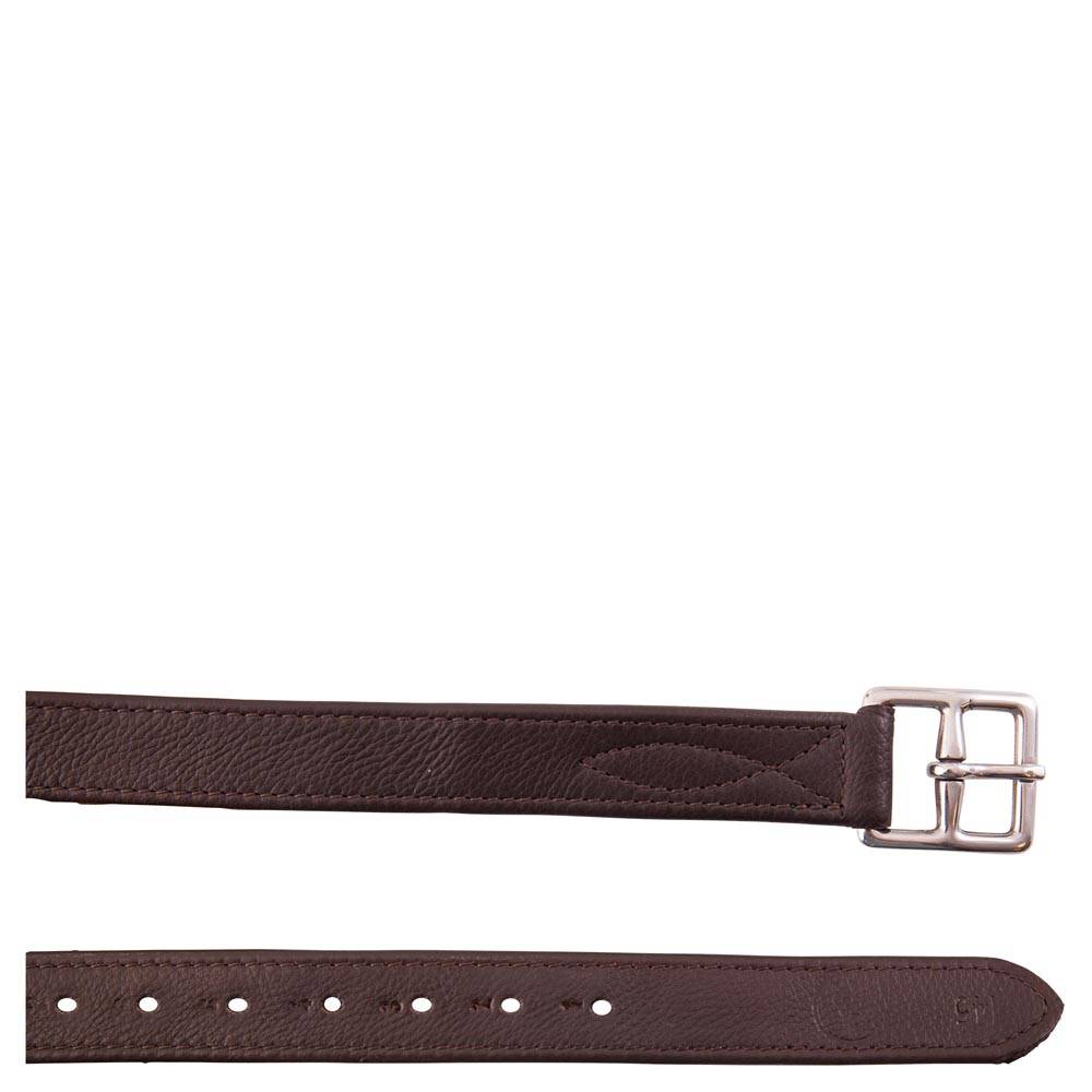 BR Stigläder i kalvskinn - Brun - 160 cm