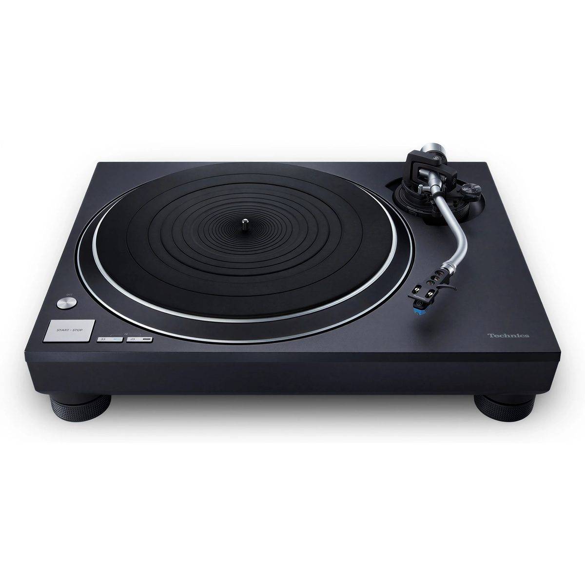 Technics SL-100CEG-svart - Vinylspelare, Manuell, MM, Direktdrift, 33 varv, 45 varv, 78 turer, Pickup ingår