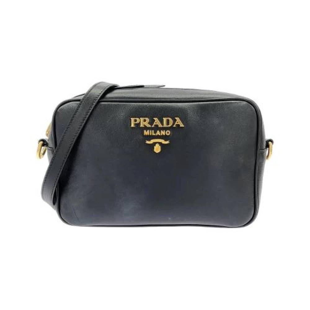 Prada Vintage Pre-owned Grace LUX Skuldertaske - Vintage - Dame - Sort - ONE SIZE - Uld