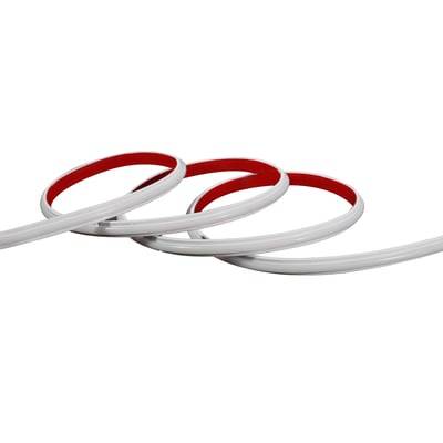 Vandtæt slim COB LED strip, 296 LED, 10W/m, IP67, 230V, tape bagpå, 6500K - 10 meter