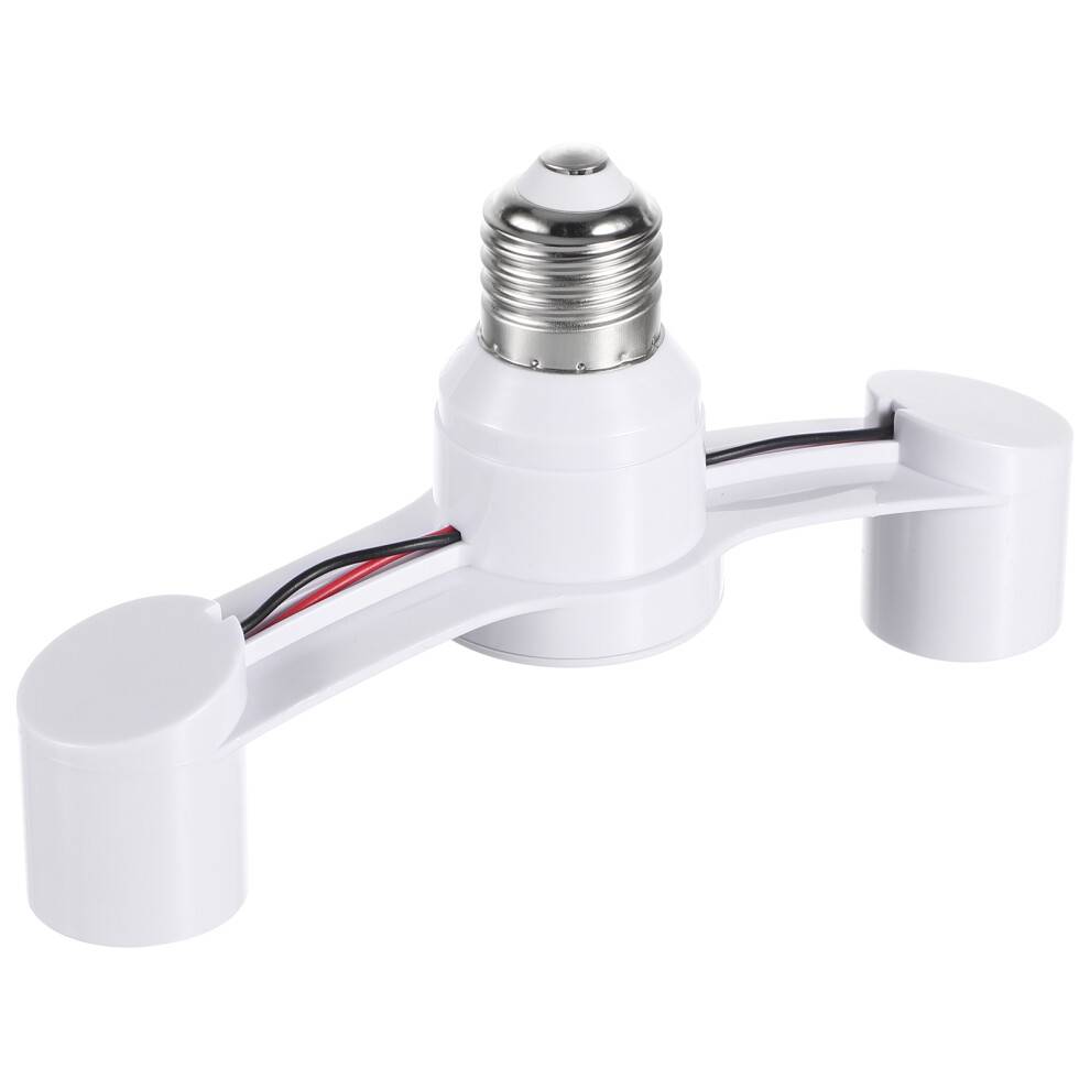Light Socket Splitter Dubbla Huvuden E27 För LED Glödlampa