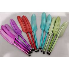 Set of 12 multi-colored pen stylus for Smartphone Tablet and Gps