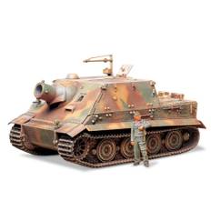 TAMIYA 135 Military Miniature Series No.177 German Army 38cm Assault Mortar Storm Tiger Plastic Model 35177