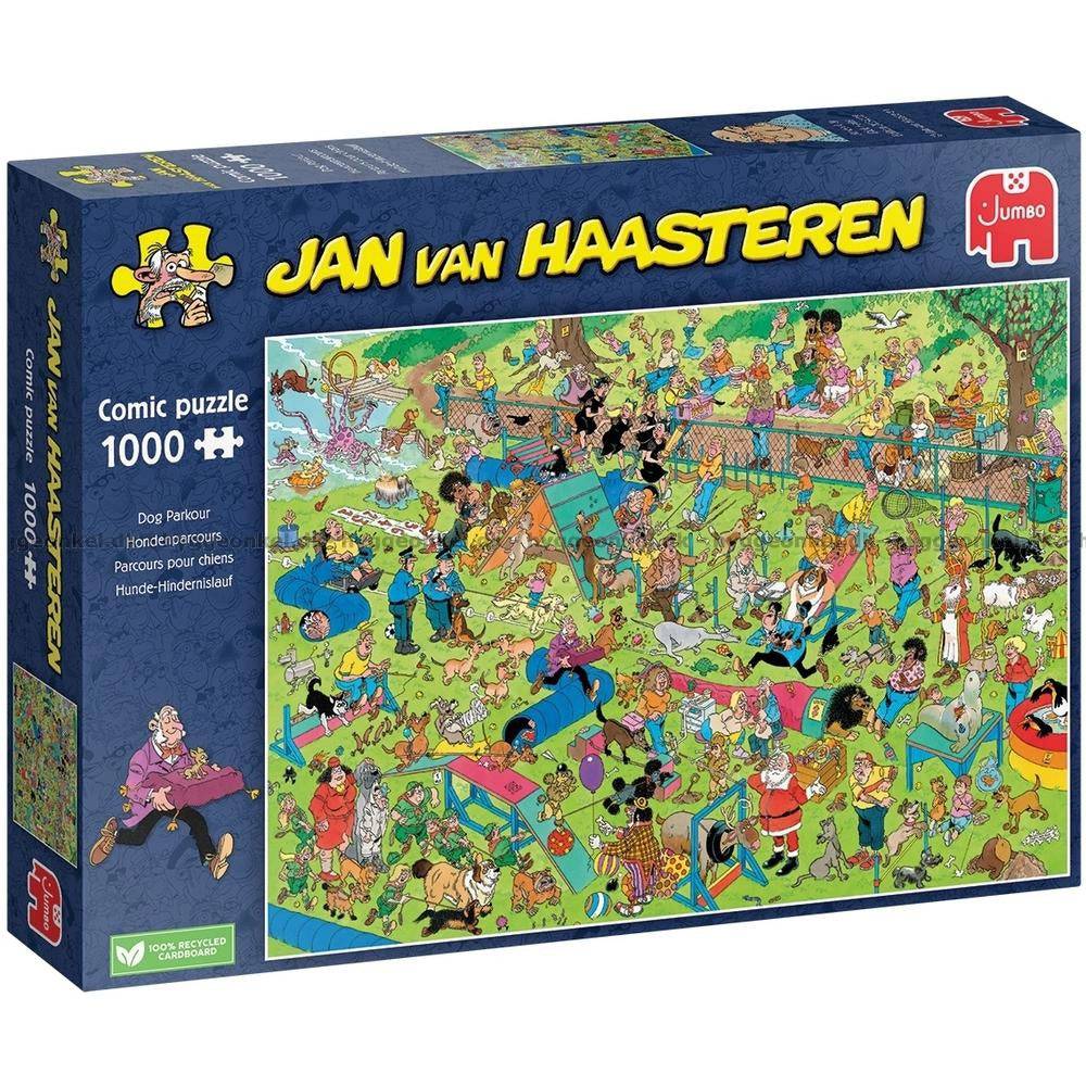 Puzzle Jan van Haasteren - Dog Parcour (1000 pieces) Default Title