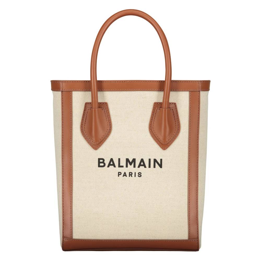 Balmain - Tote Bag med logotyp Väskor - Dam - ONE Size - Bomull