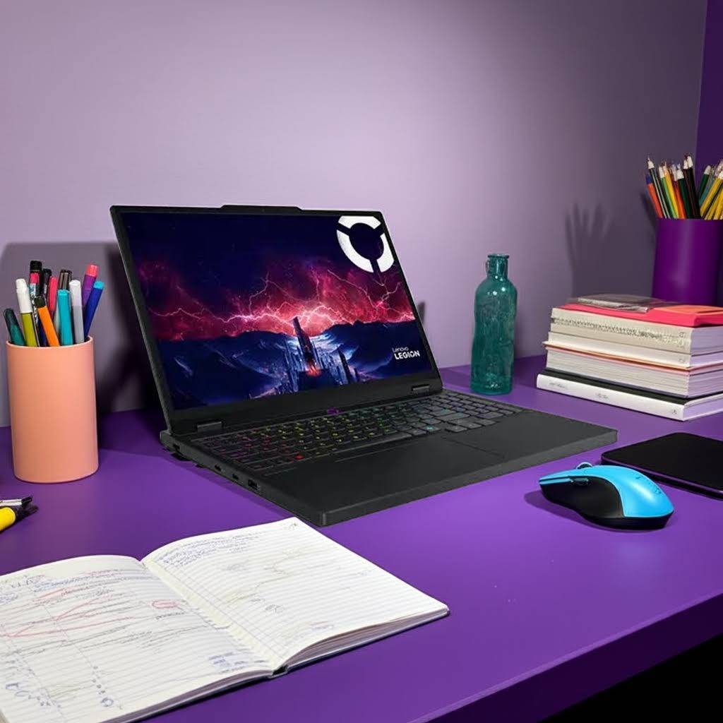 Lenovo Legion 5 Gen 10 15 AMD AMD Ryzen 7 260-processor 3,80 GHz upp till 5,10 GHz, Windows 11 Home 64, 512 GB SSD M.2 2242 PCIe Gen4 TLC