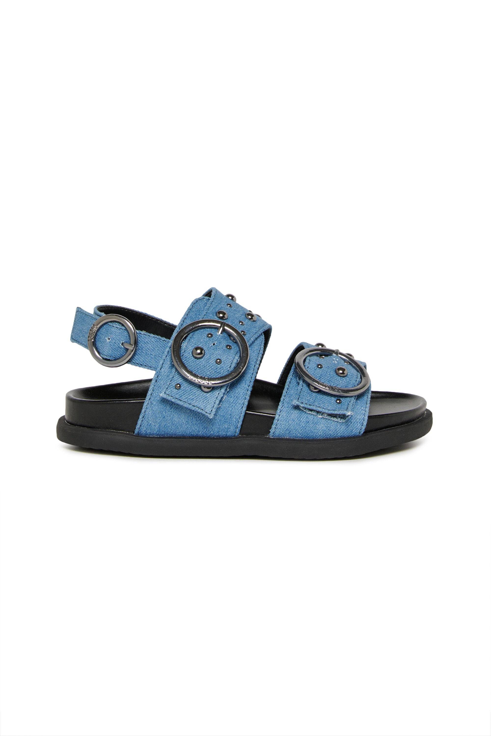 Diesel for Kids - Sandali con logo - Blu