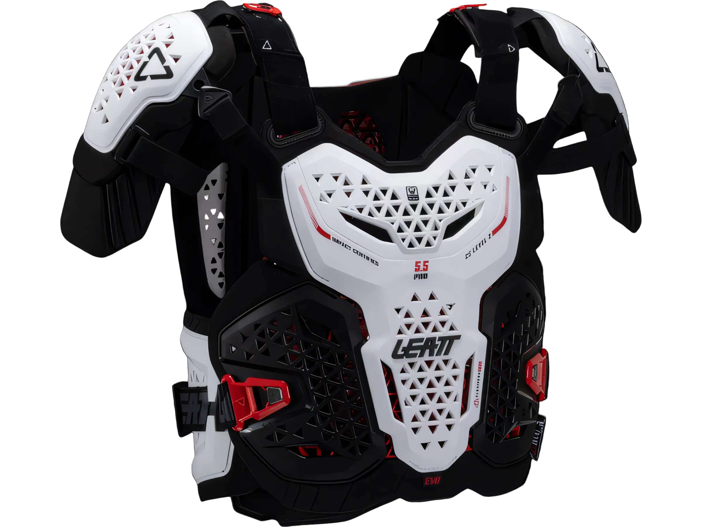 Leatt Bryst Brynje 5.5 Pro Evo - S/M / Hvid