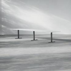 Konferensbord Modul, Storlek 420 cm, Färg Vit, Ben Svart